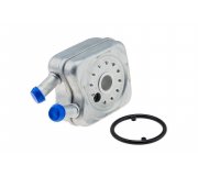 Радіатор масляний / теплообмінник (56x92x92, двигун: BSE, BSF) Volkswagen Passat B6 / Фольксваген Пассат Б6 1.6FSI 2005-2010 CCLAU001 NTY (Польща)