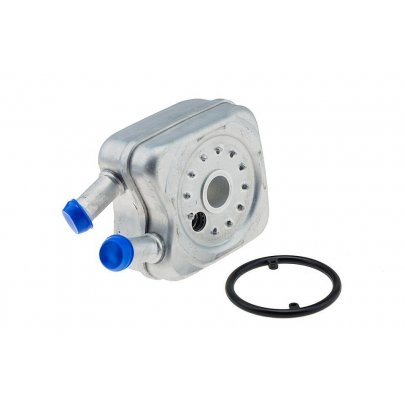 Радіатор масляний / теплообмінник (56x92x92, двигун: BSE, BSF) Volkswagen Passat B6 / Фольксваген Пассат Б6 1.6FSI 2005-2010 CCLAU001 NTY (Польща)