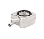 Радіатор масляний / теплообмінник (56x92x92, двигун: BSE, BSF) Volkswagen Passat B6 / Фольксваген Пассат Б6 1.6FSI 2005-2010 D4A002TT THERMOTEC (Польща)