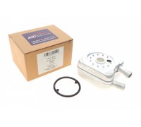 Радіатор масляний / теплообмінник (56x92x92, двигун: BSE, BSF) Volkswagen Passat B6 / Фольксваген Пассат Б6 1.6FSI 2005-2010 50022 AIC (Німеччина)