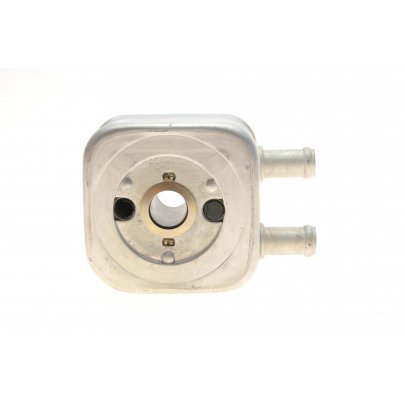 Радиатор масляный / теплообменник (75x95x100) Volkswagen Passat B6 / Фольксваген Пассат Б6 3.2FSI / 3.6FSI 2005-2010 85707 THREE-RG (Испания)