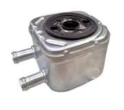 Радіатор масляний / теплообмінник (75x95x100) Volkswagen Passat B6 / Фольксваген Пассат Б6 3.2FSI / 3.6FSI 2005-2010 95004 MEAT and DORIA (Італія)