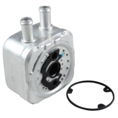 Радиатор масляный / теплообменник (75x95x100) Volkswagen Passat B6 / Фольксваген Пассат Б6 3.2FSI / 3.6FSI 2005-2010 1113500100 JP GROUP (Дания)