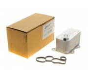 Радіатор масляний / теплообмінник (125x115x210) Volkswagen Passat B6 / Фольксваген Пассат Б6 2.0FSI / 2.0TFSI 2005-2010 58003329 VAN WEZEL (Бельгія)