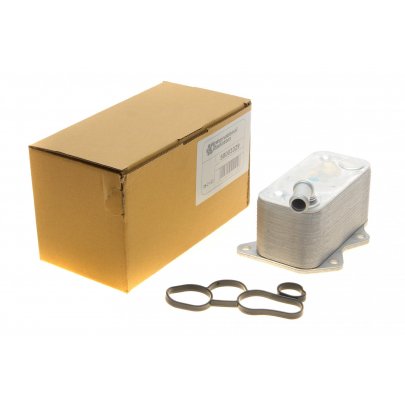 Радіатор масляний / теплообмінник (125x115x210) Volkswagen Passat B6 / Фольксваген Пассат Б6 2.0FSI / 2.0TFSI 2005-2010 58003329 VAN WEZEL (Бельгія)