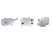 Радіатор масляний / теплообмінник (125x115x210) Volkswagen Passat B6 / Фольксваген Пассат Б6 2.0FSI / 2.0TFSI 2005-2010 344410 KALE OTO RADYATÖR (Туреччина)