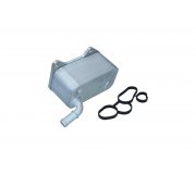 Радіатор масляний / теплообмінник (125x115x210) Volkswagen Passat B6 / Фольксваген Пассат Б6 2.0FSI / 2.0TFSI 2005-2010 7730017 KAMOKA (Польща)