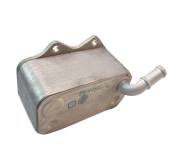 Радіатор масляний / теплообмінник (125x115x210) Volkswagen Passat B6 / Фольксваген Пассат Б6 2.0FSI / 2.0TFSI 2005-2010 O10102 SATO TECH (Україна)