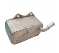 Радіатор масляний / теплообмінник (125x115x210) Volkswagen Passat B6 / Фольксваген Пассат Б6 2.0FSI / 2.0TFSI 2005-2010 O10102 SATO TECH (Україна)