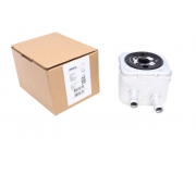 Радиатор масляный / теплообменник (75x95x100) Volkswagen Passat B6 / Фольксваген Пассат Б6 3.2FSI / 3.6FSI 2005-2010 CLC164000S MAHLE (Австрия)