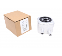 Радіатор масляний / теплообмінник (75x95x100) Volkswagen Passat B6 / Фольксваген Пассат Б6 3.2FSI / 3.6FSI 2005-2010 CLC164000S MAHLE (Австрія)