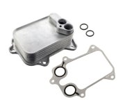 Радіатор масляний / теплообмінник (34x85x127, двигун: CAXA, BLF) Volkswagen Passat B6 / Фольксваген Пассат Б6 1.4TSI / 1.6FSI 2005-2010 103299 FEBI (Німеччина)