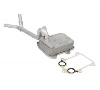 Радіатор масляний / теплообмінник (34x85x127, двигун: CAXA, BLF) Volkswagen Passat B6 / Фольксваген Пассат Б6 1.4TSI / 1.6FSI 2005-2010 7730021 KAMOKA (Польща)