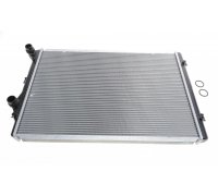 Радиатор охлаждения (430x650x32мм) Volkswagen Passat B6 / Фольксваген Пассат Б6 1.4TSI / 1.8TSI 2005-2010 53816 NRF (Нидерланды)