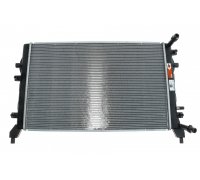 Радиатор охлаждения (408x625x16мм) Volkswagen Passat B6 / Фольксваген Пассат Б6 1.4TSI 2005-2010 53884 NRF (Нидерланды)