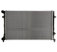 Радиатор охлаждения (415x650x23мм) Volkswagen Passat B6 / Фольксваген Пассат Б6 1.6FSI 2005-2010 65277A NISSENS (Дания)