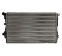 Радиатор охлаждения (388x648x26мм) Volkswagen Passat B6 / Фольксваген Пассат Б6 1.4TSI 2005-2010 65280A NISSENS (Дания)