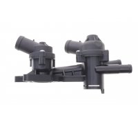 Термостат (87 °C, с корпусом, двигатель: BLF) Volkswagen Passat B6 / Фольксваген Пассат Б6 1.6FSI 2005-2010 609-8587K MOTORAD (США)