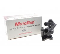 Термостат (87 °C, с корпусом, двигатель: BLF) Volkswagen Passat B6 / Фольксваген Пассат Б6 1.6FSI 2005-2010 609-87/85K MOTORAD (США)