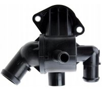 Термостат (92 °C, с корпусом) Volkswagen Passat B6 / Фольксваген Пассат Б6 1.6TDI 2005-2010 CTMVW037 NTY (Польша)