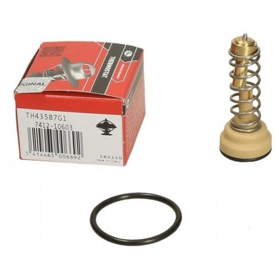 Термостат (87 °C, вставка, двигатель: BLF) Volkswagen Passat B6 / Фольксваген Пассат Б6 1.6FSI 2005-2010 TH43587G1 GATES (Бельгия)