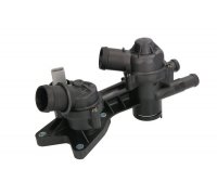 Термостат (87 °C, с корпусом, двигатель: BLF) Volkswagen Passat B6 / Фольксваген Пассат Б6 1.6FSI 2005-2010 TH7168.87J VERNET (Франция)