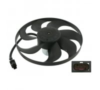 Вентилятор радиатора (электрический) Volkswagen Passat B6 / Фольксваген Пассат Б6 2005-2010 14742 FEBI (Германия)