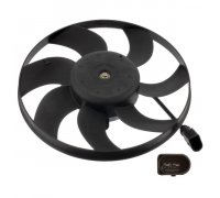 Вентилятор радиатора (электрический) Volkswagen Passat B6 / Фольксваген Пассат Б6 2005-2010 39164 FEBI (Германия)