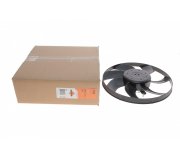 Вентилятор радиатора (электрический) Volkswagen Passat B6 / Фольксваген Пассат Б6 2005-2010 47388 NRF (Нидерланды)