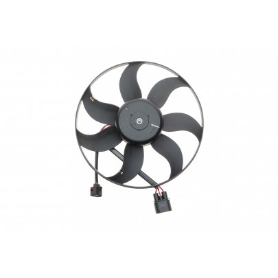 Вентилятор радиатора (электрический, левый) Volkswagen Passat B6 / Фольксваген Пассат Б6 2005-2010 54299 AIC (Германия)