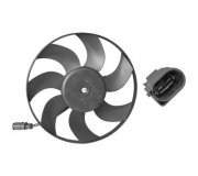 Вентилятор радіатора (правий електричний) Volkswagen Passat B6 / Фольксваген Пассат Б6 2005-2010 5894744 VAN WEZEL (Бельгія)