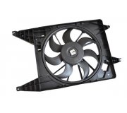 Вентилятор радиатора (с корпусом) Volkswagen Passat B6 / Фольксваген Пассат Б6 2005-2010 701780 TOPRAN (Германия)