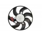 Вентилятор радіатора (одинарний вентилятор) Volkswagen Passat B6 / Фольксваген Пассат Б6 2005-2010 85680 NISSENS (Данія)