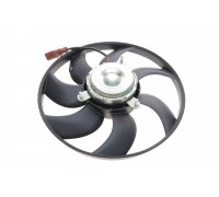 Вентилятор радиатора (электрический, левый) Volkswagen Passat B6 / Фольксваген Пассат Б6 2005-2010 99590789801 VIKA (Тайвань)