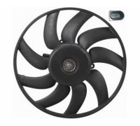 Вентилятор радиатора (правый электрический) Volkswagen Passat B6 / Фольксваген Пассат Б6 2005-2010 CFF169000S MAHLE (Австрия)