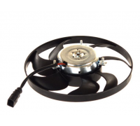 Вентилятор радіатора (правий електричний) Volkswagen Passat B6 / Фольксваген Пассат Б6 2005-2010 D8W023TT THERMOTEC (Польща)