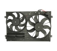 Вентилятор радіатора (з корпусом) Volkswagen Passat B6 / Фольксваген Пассат Б6 2005-2010 D8W032TT THERMOTEC (Польща)