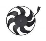 Вентилятор радіатора (одинарний вентилятор) Volkswagen Passat B6 / Фольксваген Пассат Б6 2005-2010 VN7535 AVA (Нідерланди)