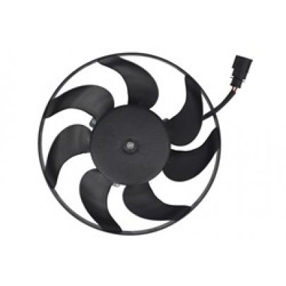 Вентилятор радиатора (одинарный вентилятор) Volkswagen Passat B6 / Фольксваген Пассат Б6 2005-2010 VN7535 AVA (Нидерланды)