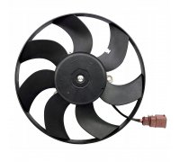 Вентилятор радиатора (одинарный вентилятор) Volkswagen Passat B6 / Фольксваген Пассат Б6 2005-2010 VN7536 AVA (Нидерланды)