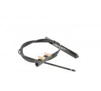 Трос капота (задняя часть, 1255мм) Volkswagen Passat B6 / Фольксваген Пассат Б6 2005-2010 23101-CC FEBEST (Германия)