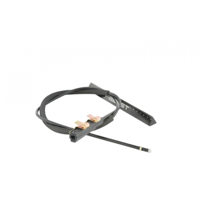 Трос капота (задняя часть, 1255мм) Volkswagen Passat B6 / Фольксваген Пассат Б6 2005-2010 23101-CC FEBEST (Германия)