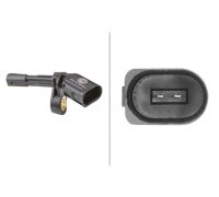 Датчик ABS задний левый Volkswagen Sharan 2 / Фольксваген Шаран 2 2010-2022 6PU012039-031 HELLA (Германия)