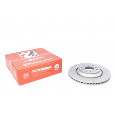 Гальмівний диск задній (310х22mm) Volkswagen Passat B6 / Фольксваген Пассат Б6 2005-2010 100.3309.52 ZIMMERMANN (Німеччина)