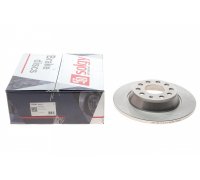 Тормозной диск задний (282х12mm) Volkswagen Passat B6 / Фольксваген Пассат Б6 2005-2010 208136 SOLGY (Испания)