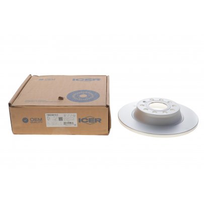 Тормозной диск задний (282х12mm) Volkswagen Sharan 2 / Фольксваген Шаран 2 2010-2022 78BD5619-2 ICER (Испания)