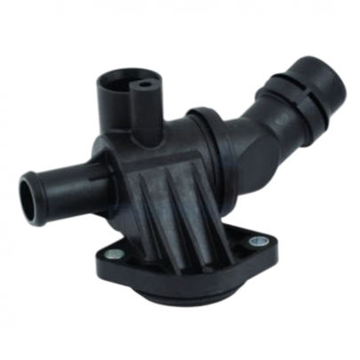 Термостат (87 °C, с корпусом) Volkswagen Passat B6 / Фольксваген Пассат Б6 2.0TFSI 2005-2010 QTH655K QH (Германия)