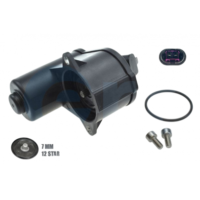 Мотор гальмівного супорта задній (12z) Volkswagen Passat B6 / Фольксваген Пассат Б6 2005-2010 43002 ERT (Іспанія)