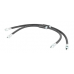 Тормозной шланг передний (535мм) Volkswagen Passat B6 / Фольксваген Пассат Б6 2005-2010 90730011 BSG (Турция) - Фото №1
