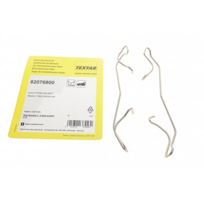 Планка супорта прижимна передняя Volkswagen Passat B6 / Фольксваген Пассат Б6 2005-2010 82076800 TEXTAR (Германия)